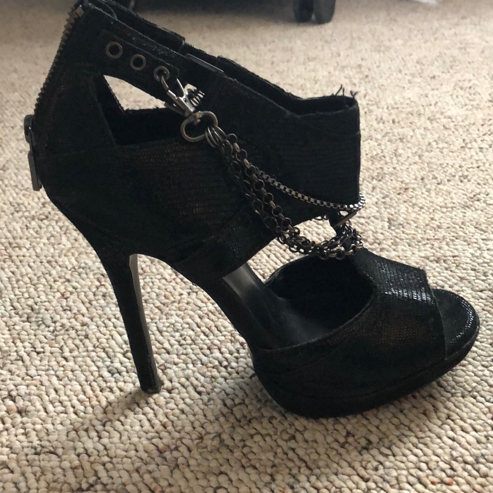 Aldo black heels